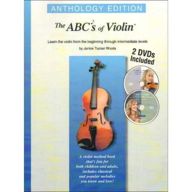Shar Music ABCs of Violin Anthology Violinschule Buch + 2 DVDs Anfänger