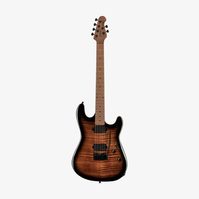 Sterling Sabre E-Gitarre Cobra Burst Fishman Fluence