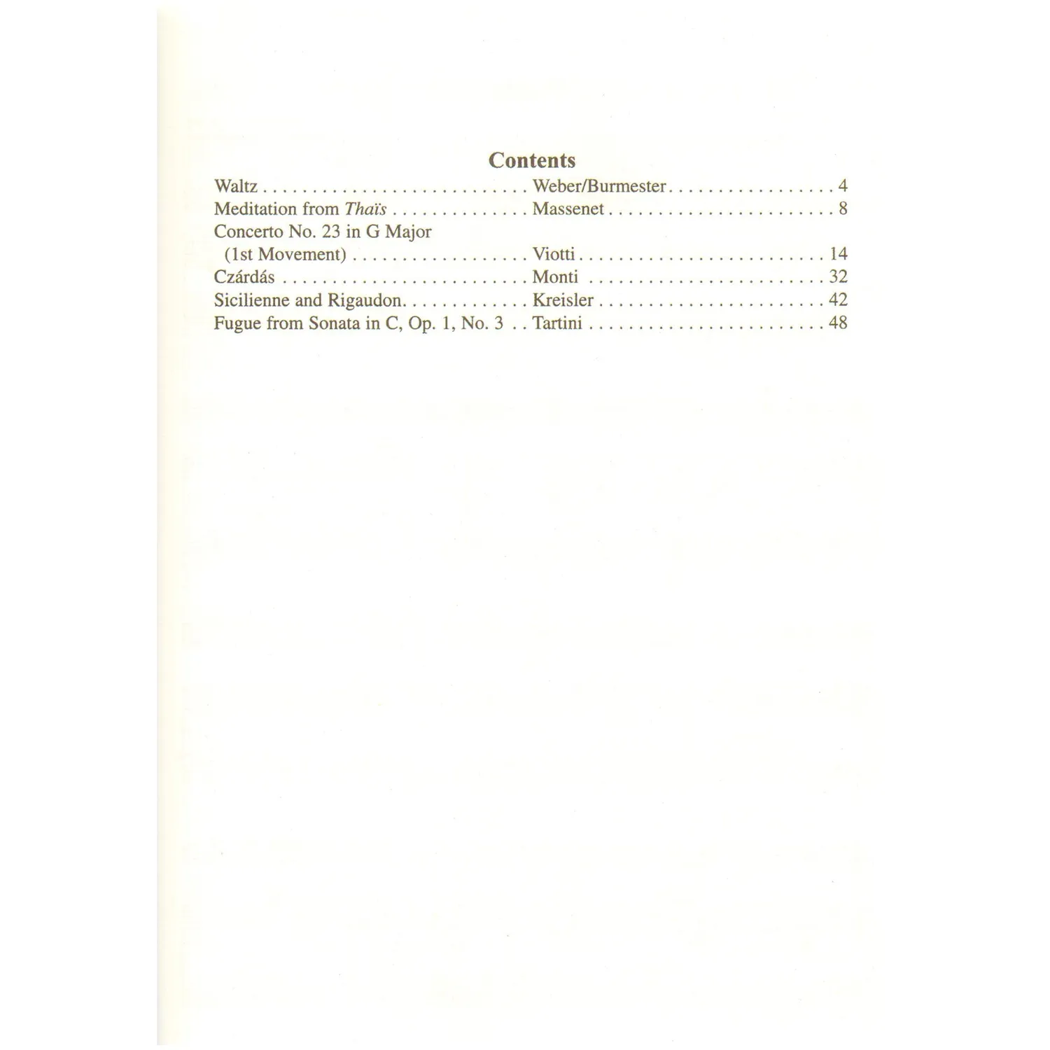Barber Solos for Young Violinists 5 Noten Violine Klavier