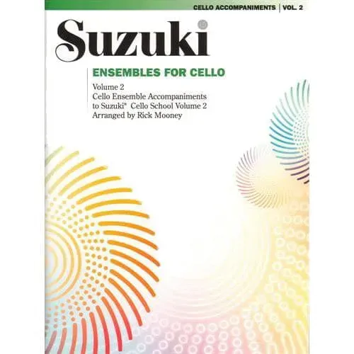 Suzuki Ensembles Cello Volume 2 Cellonoten Ensemble