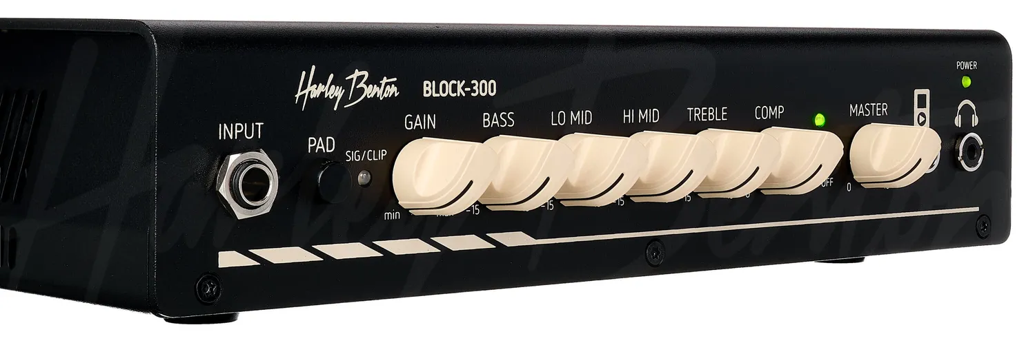 Harley Benton BLOCK-300 Bass-Topteil 300 Watt Class-D