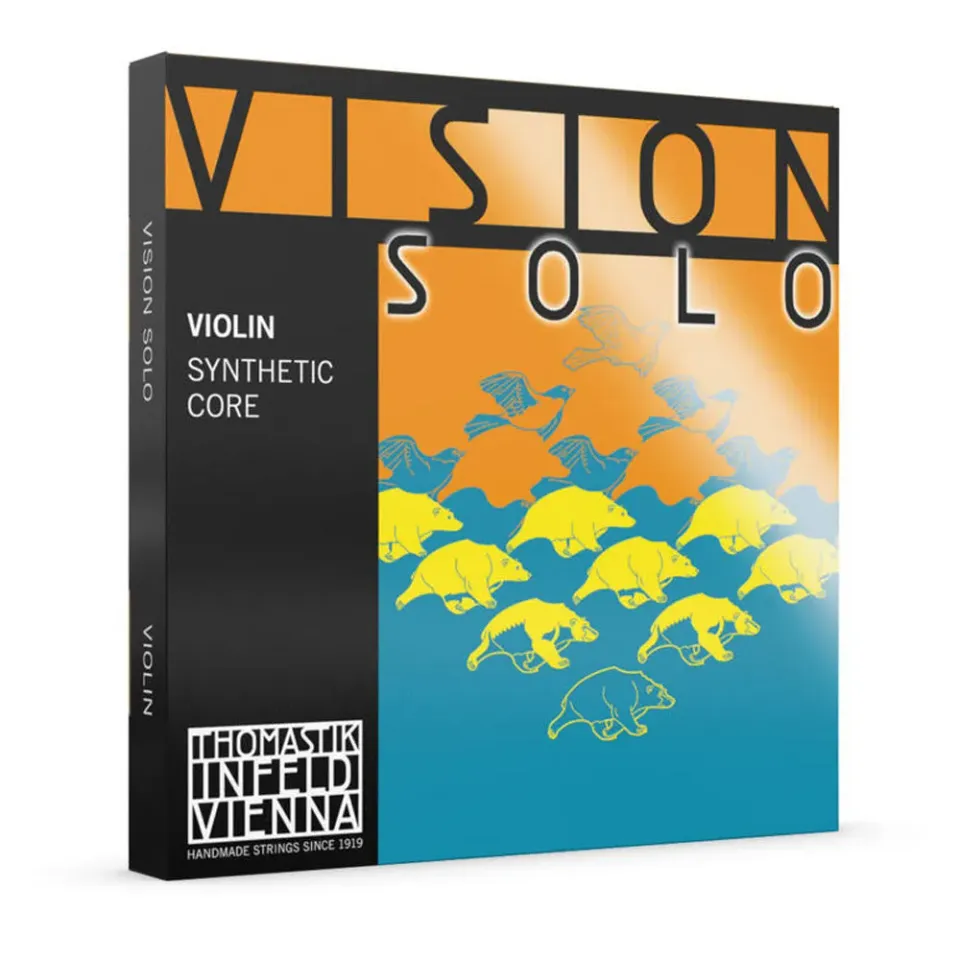 Thomastik Vision Solo Geigensaiten 4/4 Mittel Alu-D