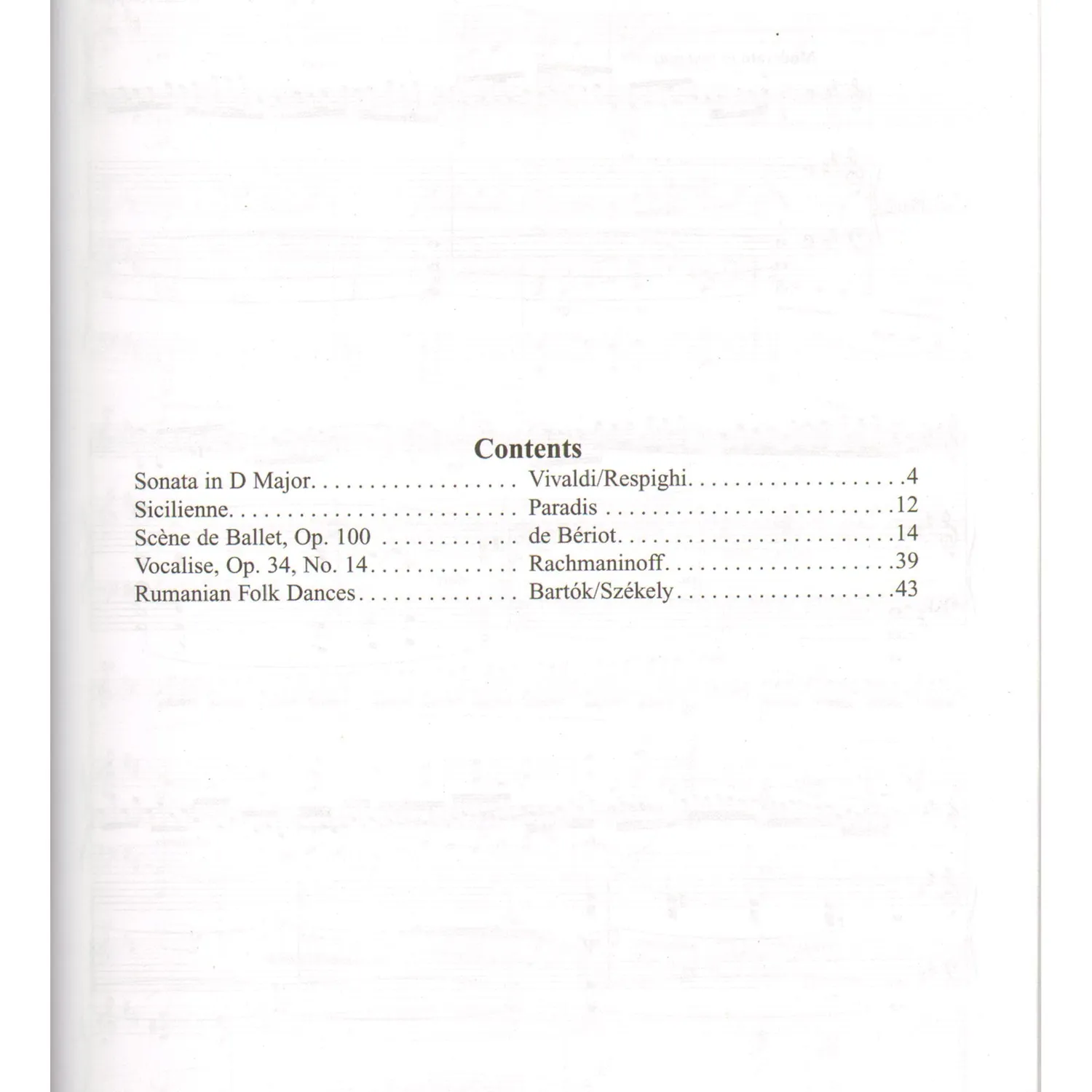Barber Solos Young Violinists 6 Violine Klavier Noten