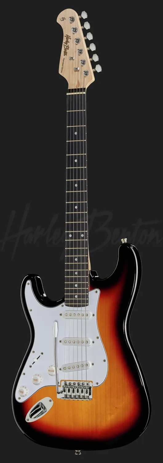 Harley Benton Student Series ST-20LH E-Gitarre Sunburst links