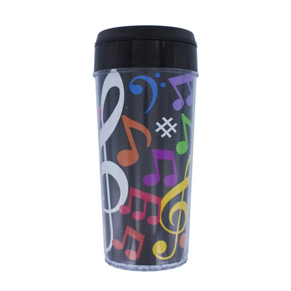 Shar Travel Trinkbecher Noten-Design 473 ml isoliert