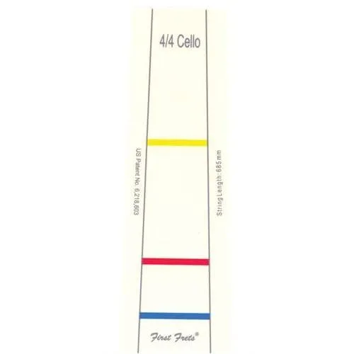 First Frets Cello Griffband 4/4 Erste Lage