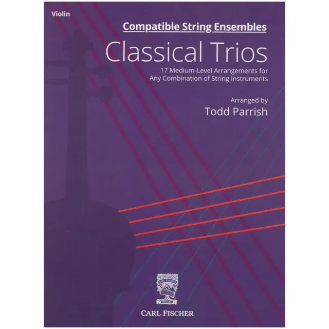 Parrish Classical Trios Notenheft Violine Streichtrio variabel