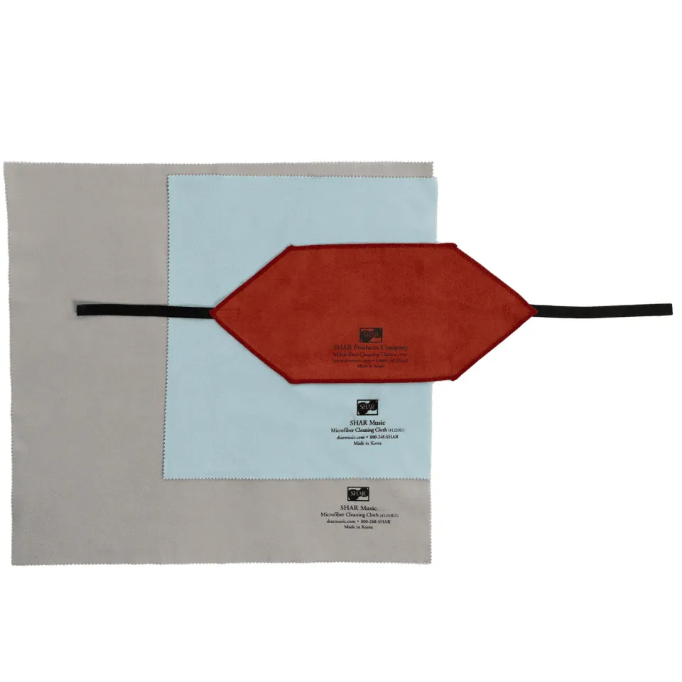 Shar Tapered Pflegetuch Set Geige 3-teilig groß