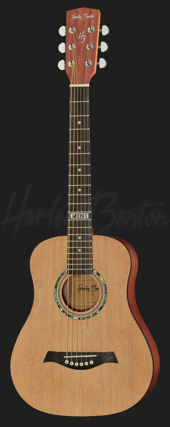 Harley Benton DS-10 Mini Westerngitarre Kurzmensur Kindergitarre