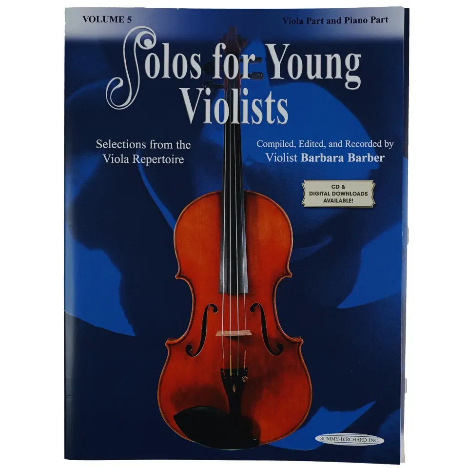 Barber Solos for Young Violists Vol. 5 Bratschenoten mit Klavier
