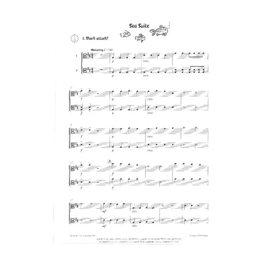 Oxford String Time Joggers 14 Stücke Viola Noten mit CD