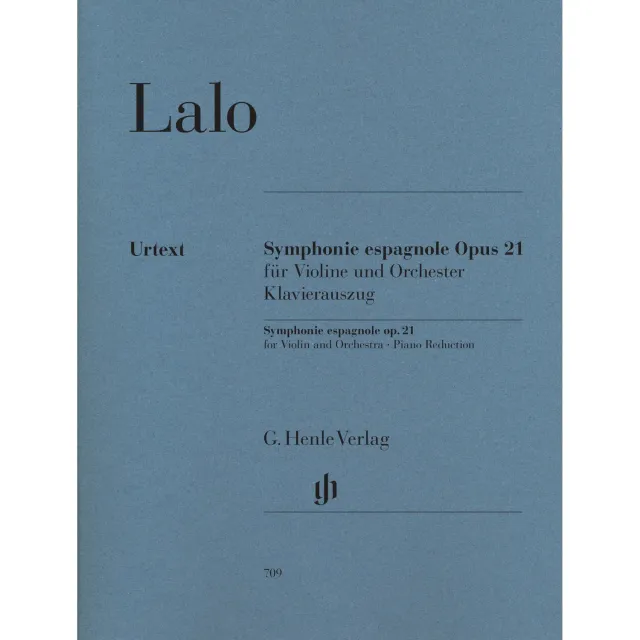 Henle Lalo Symphonie espagnole op. 21 Noten Violine Klavier Urtext