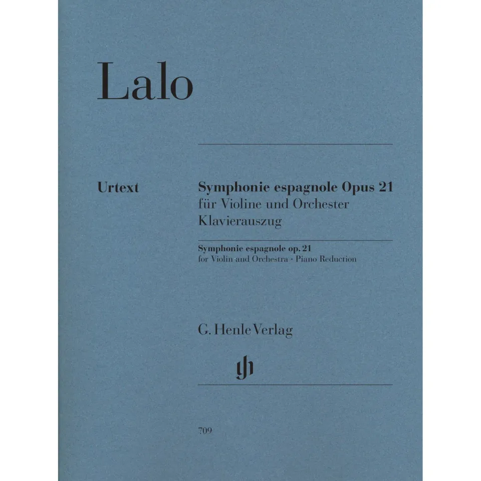 Henle Lalo Symphonie espagnole op. 21 Noten Violine Klavier Urtext