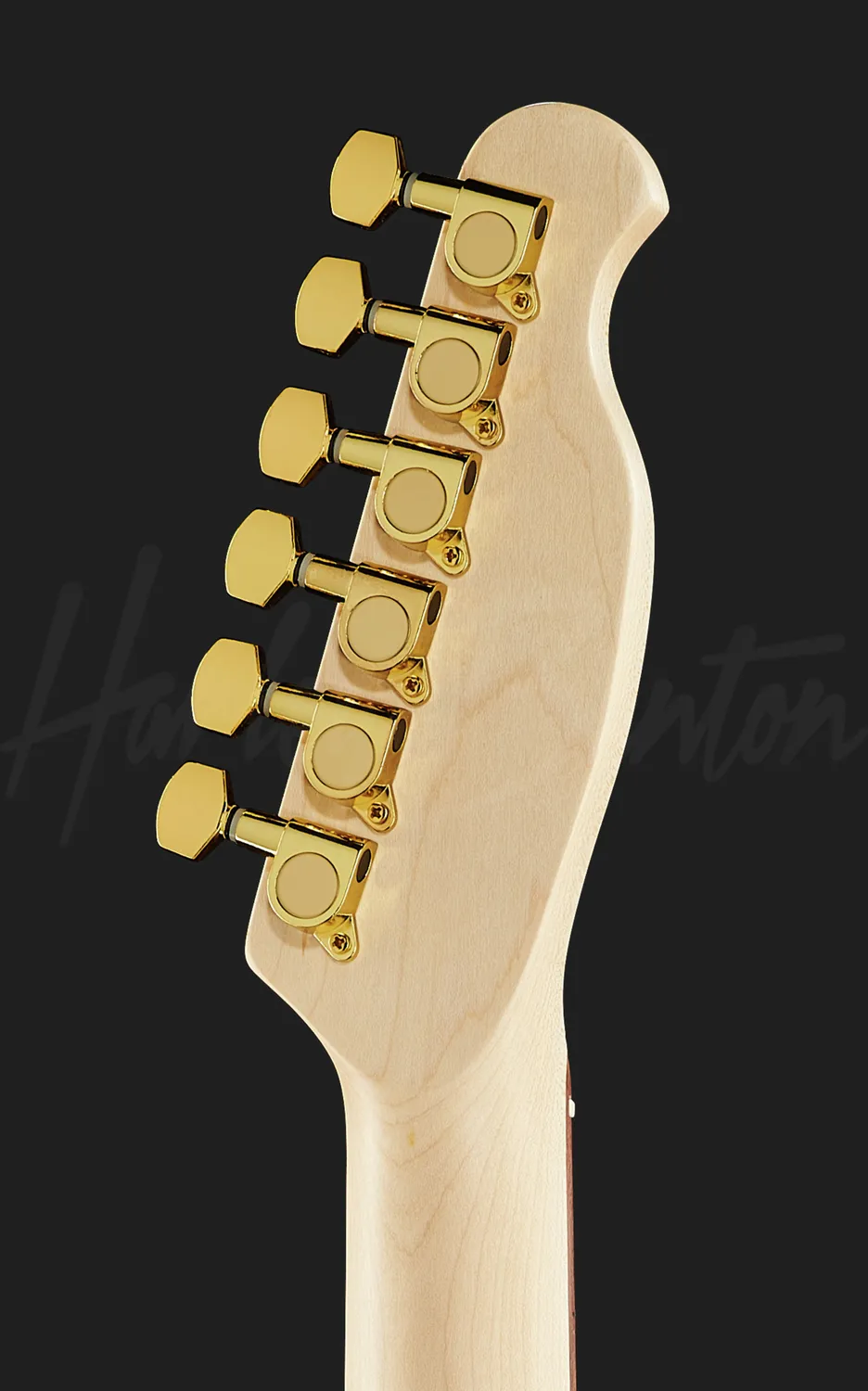 Harley Benton TE-40 LH TBK E-Gitarre Linkshand schwarz