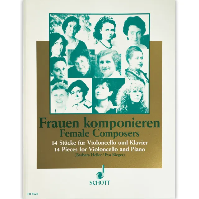 Schott Female Composers Noten für Cello und Klavier 14 Stücke
