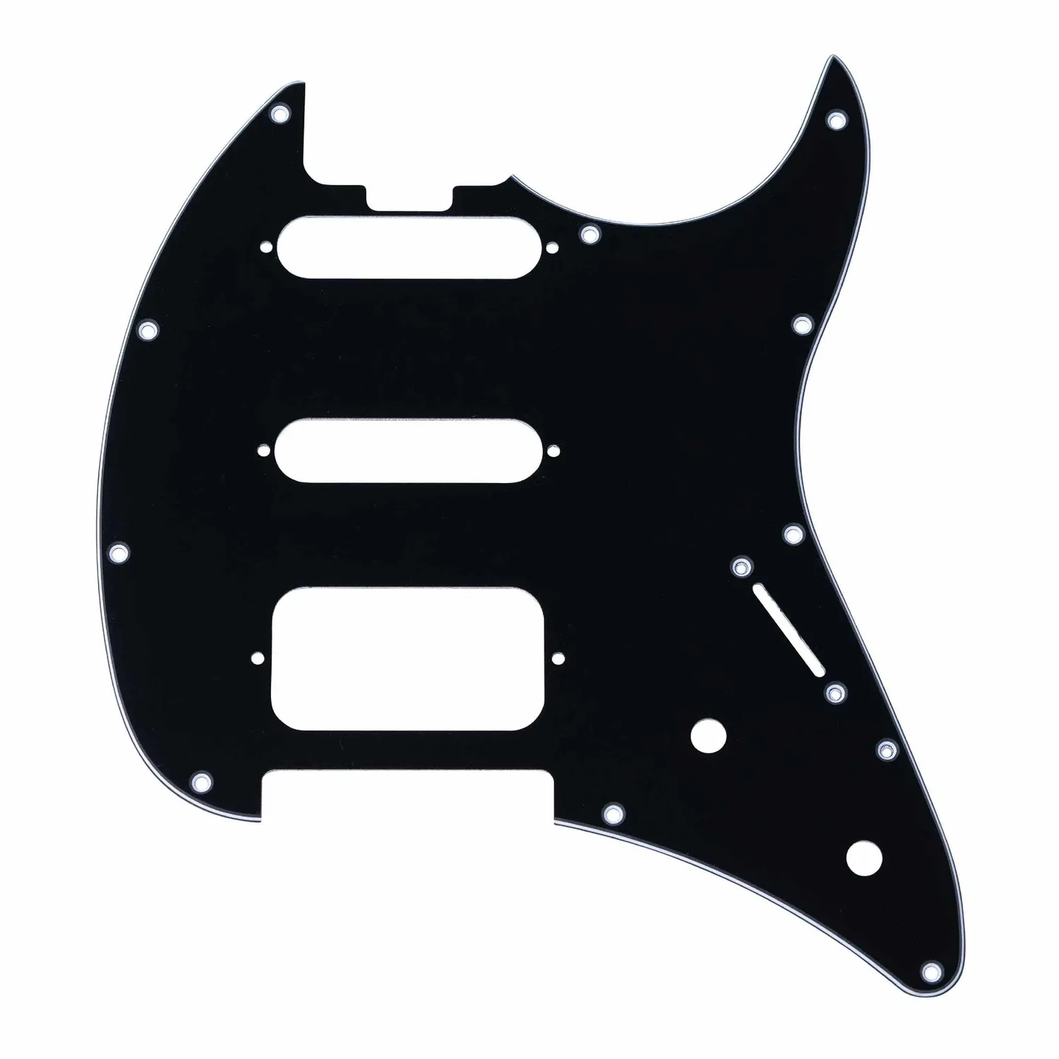 Sterling Cutlass HSS Schlagbrett für E-Gitarre Weiß