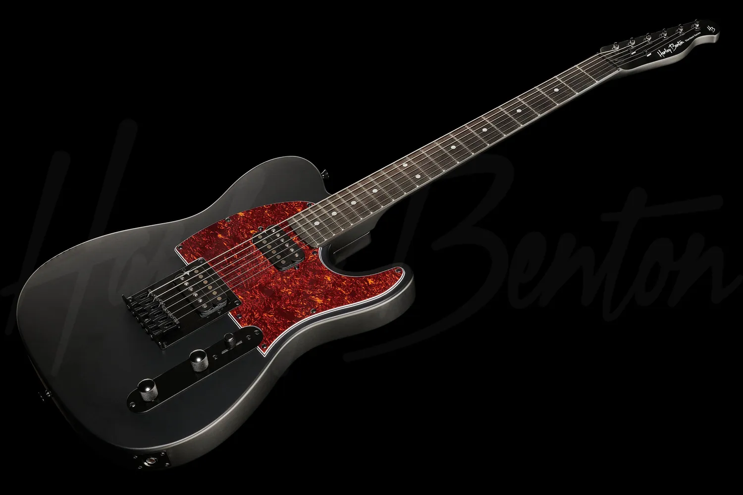 Harley Benton TE-20HH SBK E-Gitarre 2 Humbucker