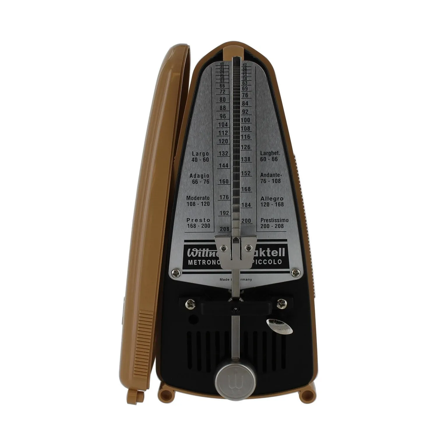 Wittner Taktell Piccolo Metronom mechanisch hellbraun