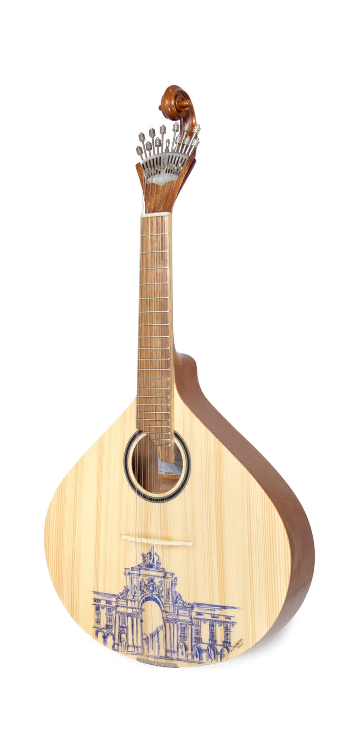 APC GFH P Folk-Gitarre Fichte massiv offenporig