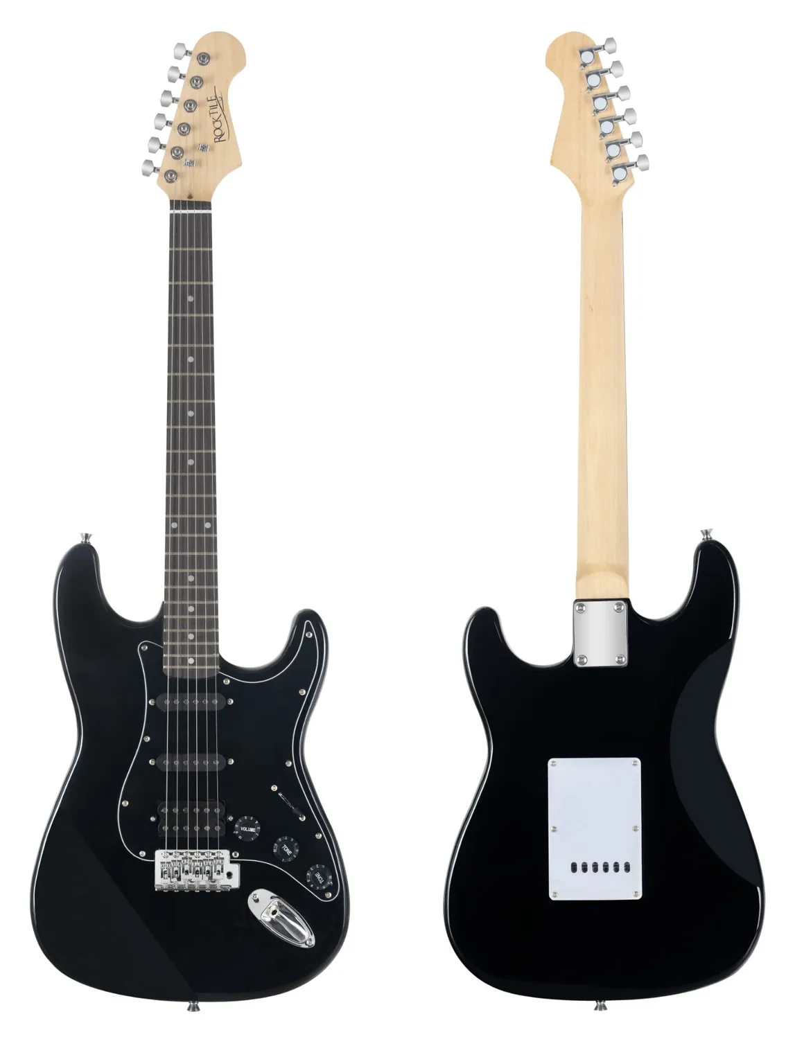Rocktile Banger's Power Pack E-Gitarre Schwarz Komplettset Anfänger