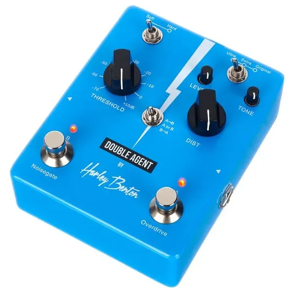 Harley Benton Standard Double Agent Effektpedal High-Gain