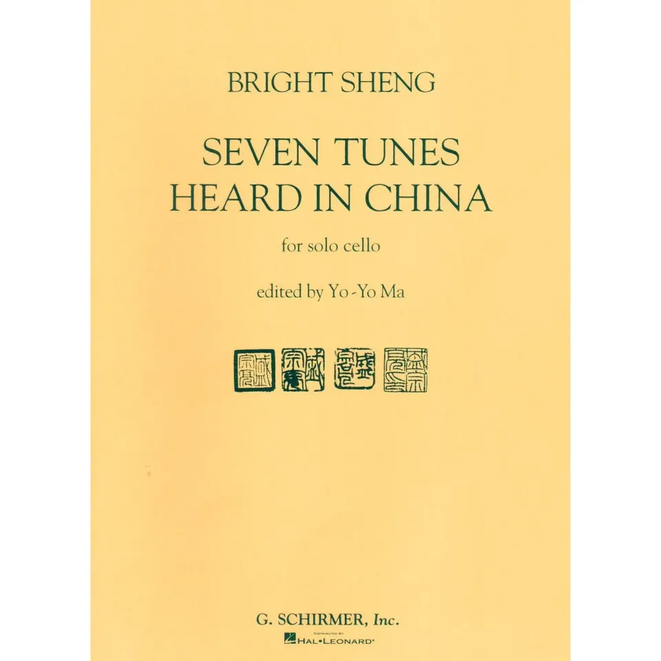 G. Schirmer Sheng Seven Tunes Cellonoten Cello chinesisch