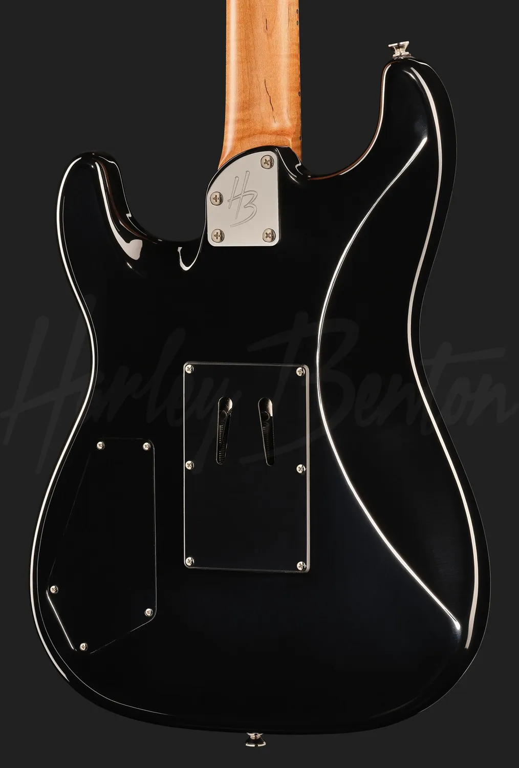 Harley Benton ST-80FR E-Gitarre Black Floyd Rose Humbucker