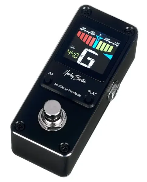 Harley Benton MiniStomp PitchMate Stimmgerät Pedal