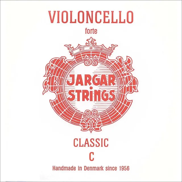 Jargar Classic Cellosaite C 4/4 Medium Silber umsponnen