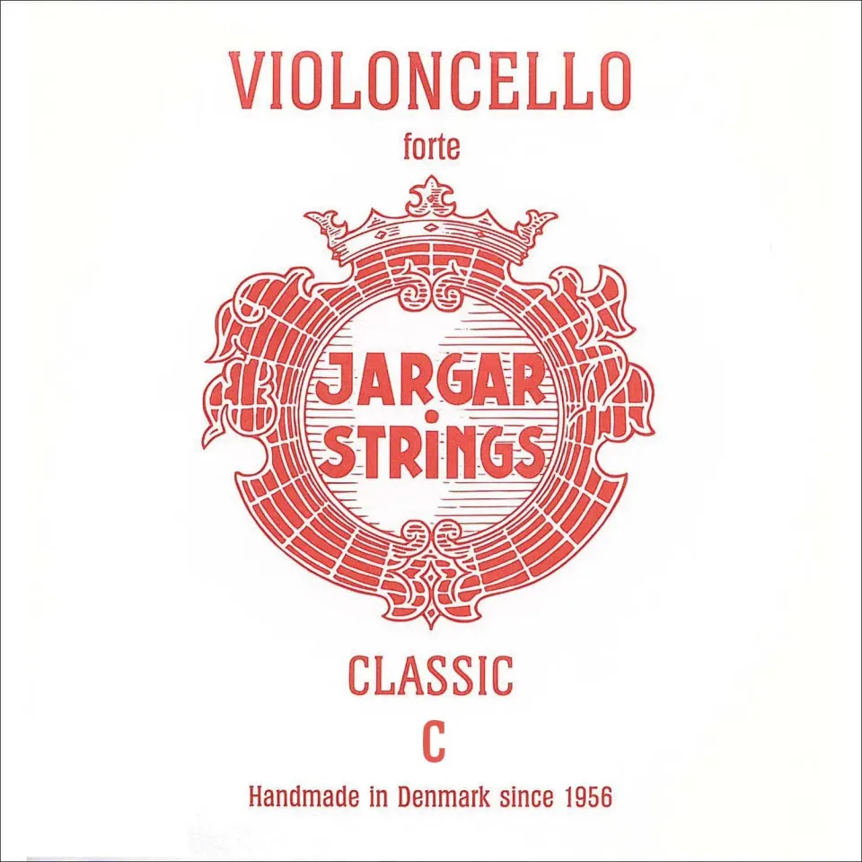 Jargar Classic Cellosaite C 4/4 Medium Silber umsponnen