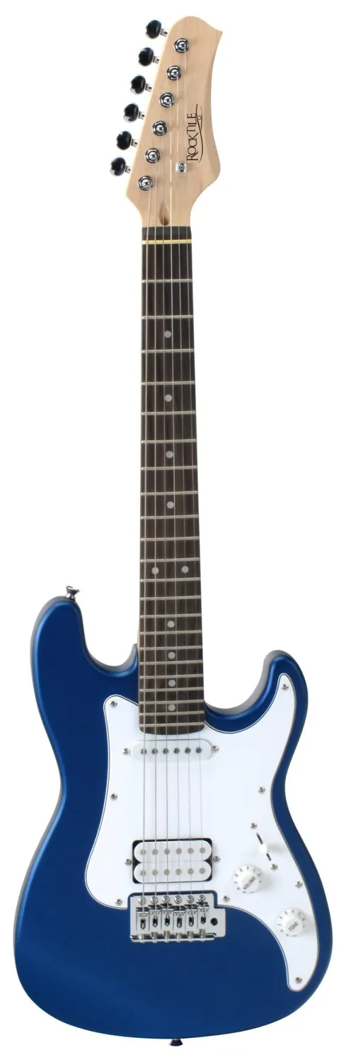 Rocktile Sphere Junior E-Gitarre 3/4 Blau Starter-Set