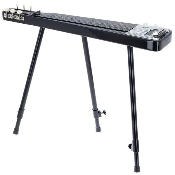 Harley Benton Slider II Lap-Steel-Gitarre Set mit Ständer Tonbar