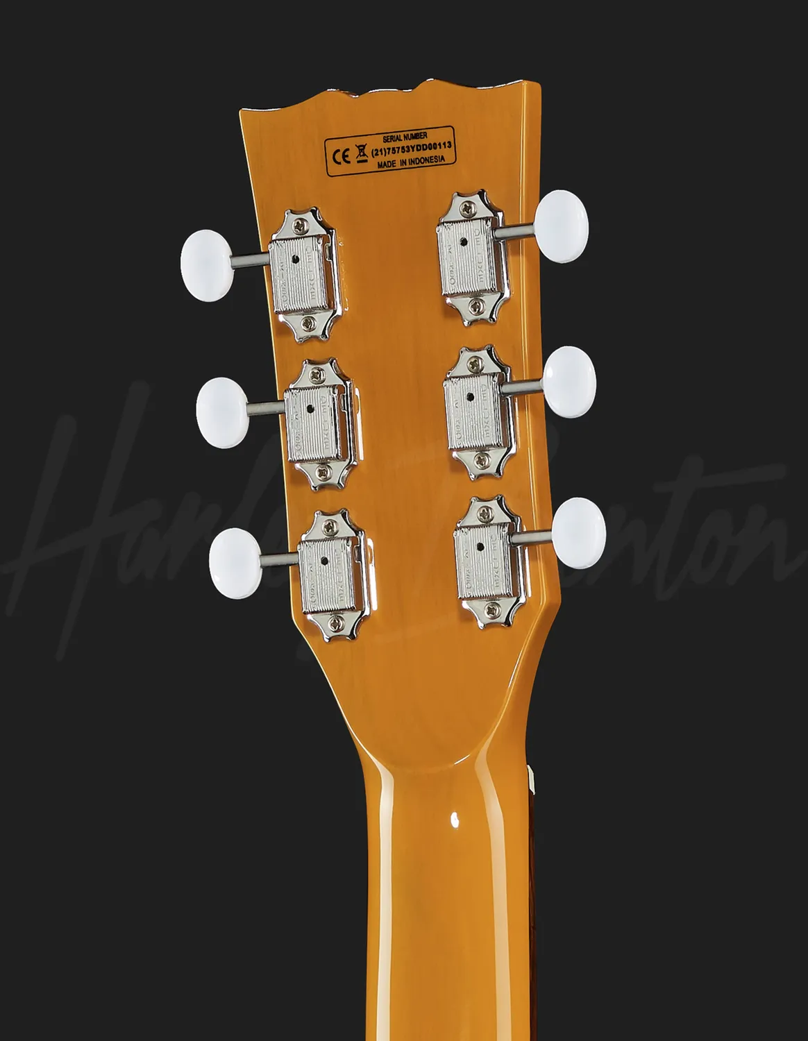 Harley Benton Vintage DC-Junior E-Gitarre TV Yellow