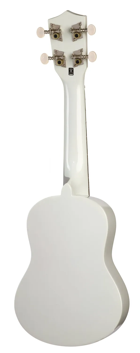 Harley Benton Standard HBUK12 Sopran-Ukulele White Laminat