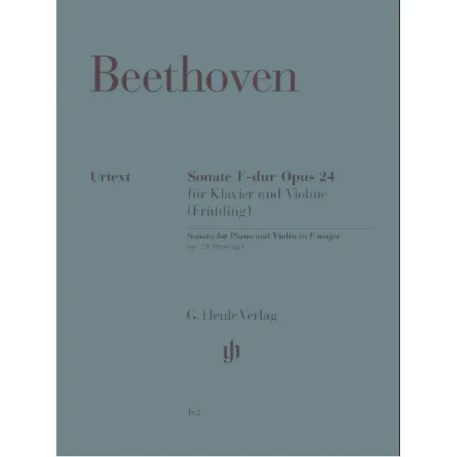 Henle Beethoven Frühlingssonate Op 24 Noten Violine Urtext