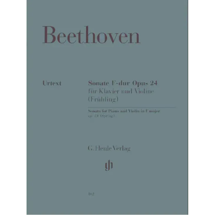 Henle Beethoven Frühlingssonate Op 24 Noten Violine Urtext