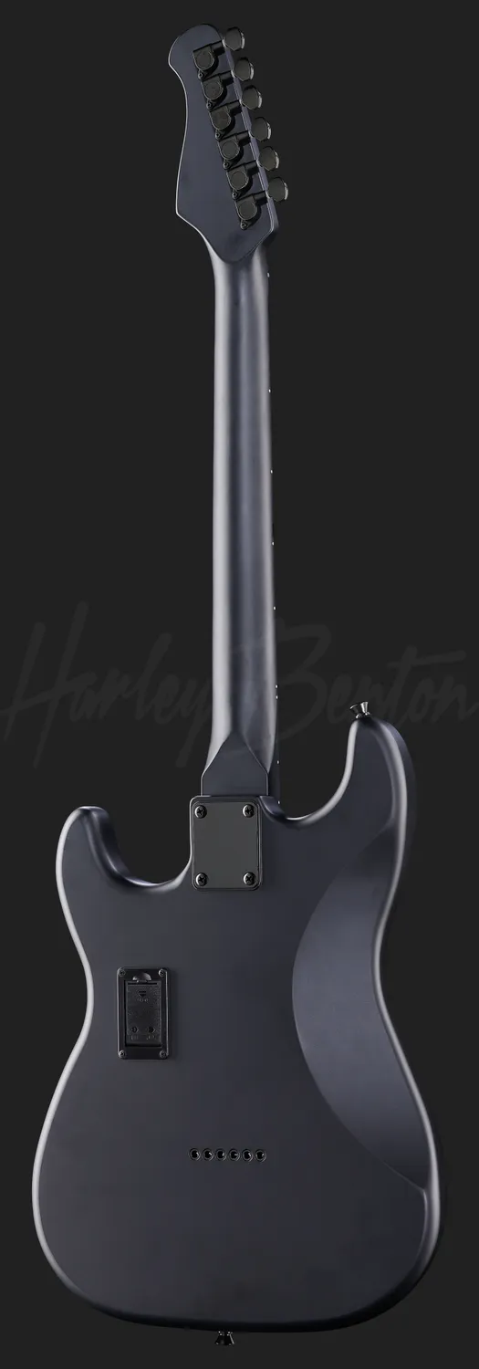 Harley Benton Student ST-20HH Active E-Gitarre Schwarz