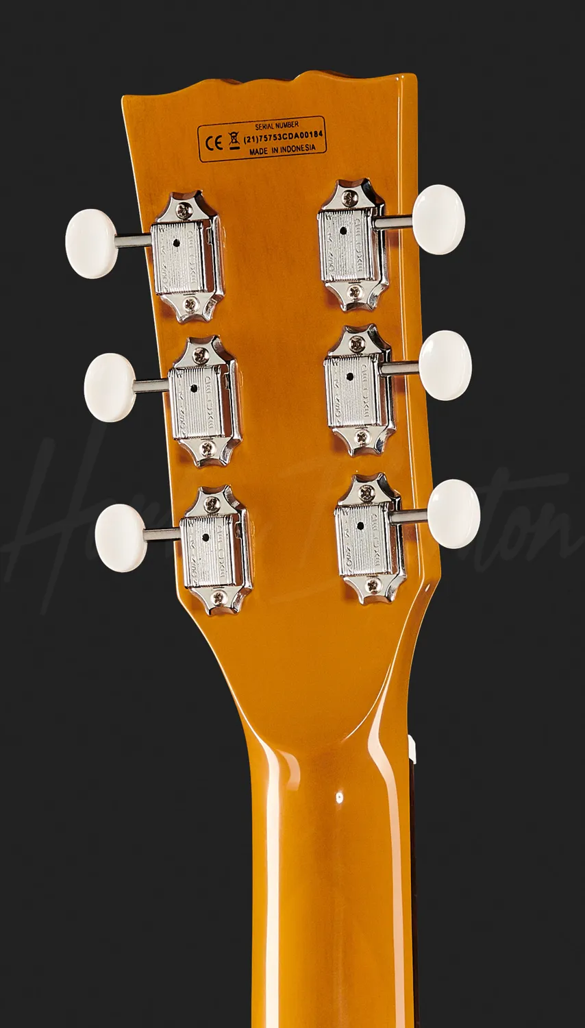 Harley Benton DC-Junior FAT E-Gitarre TV Yellow P90