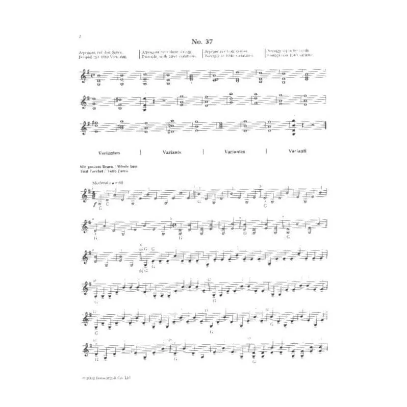 Shar Music Sevcik Opus 2 Teil 5 Noten Violine Bogentechnik
