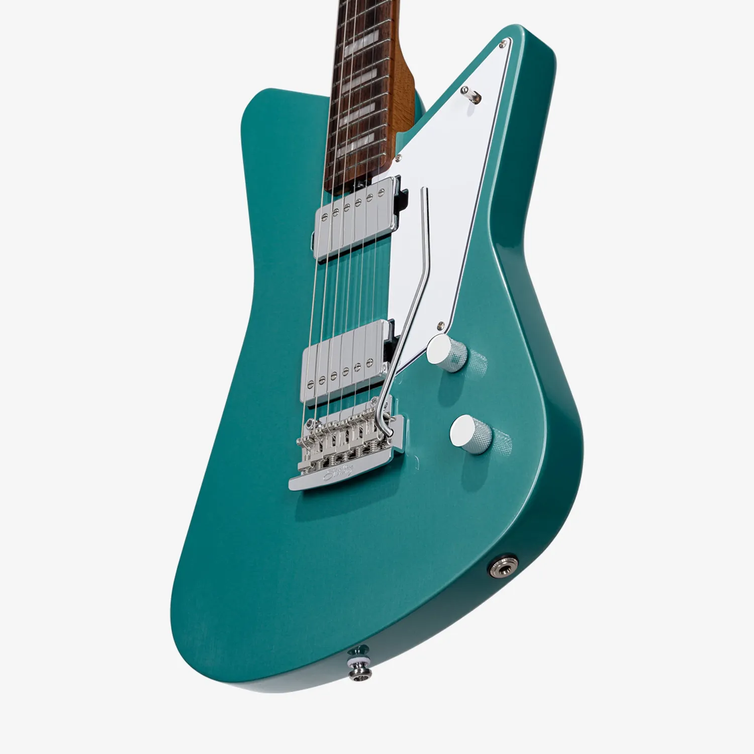 Sterling Mariposa E-Gitarre Dorado Green HH