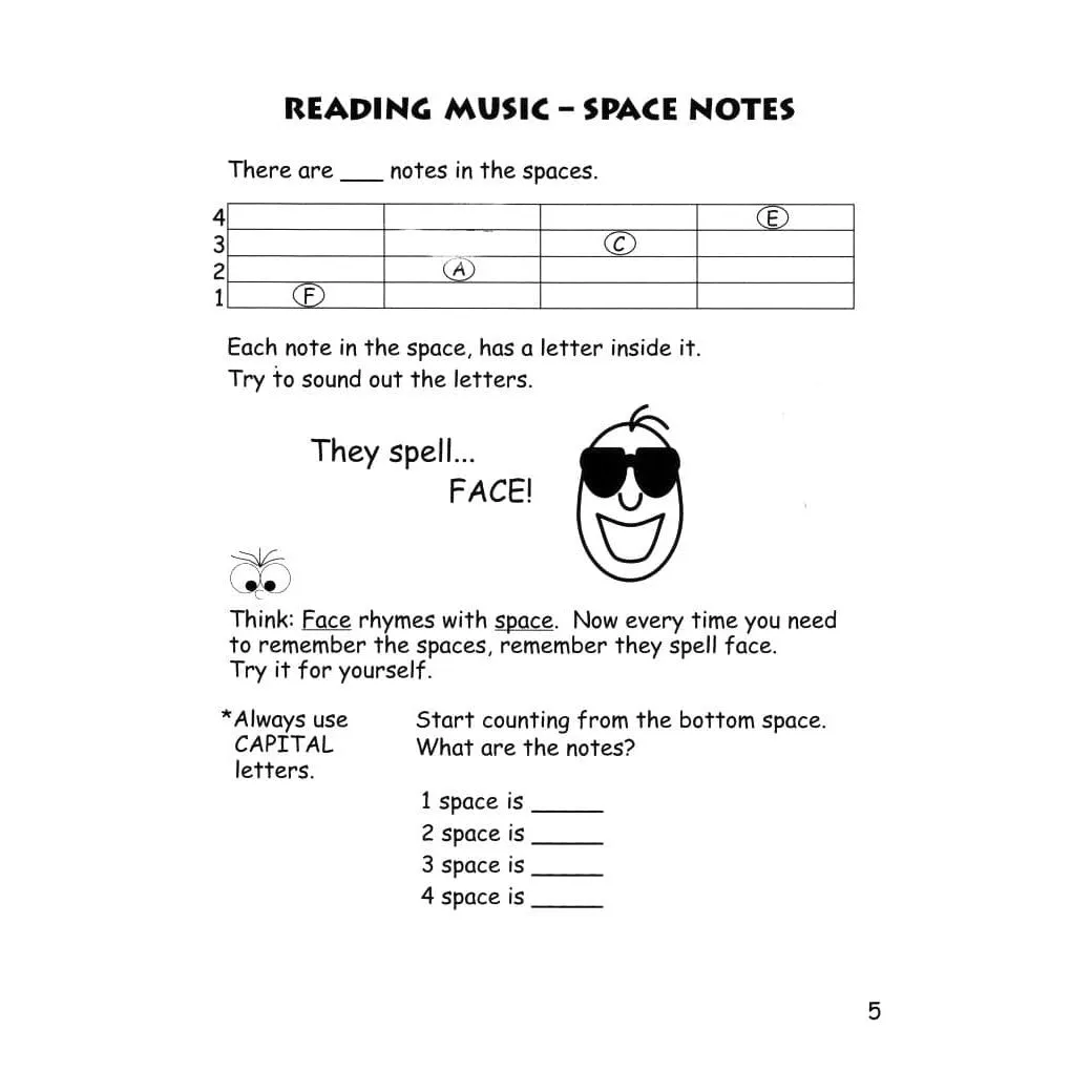 Mel Bay Smith Violine Theorie Kinder Heft 2 Griffbrett
