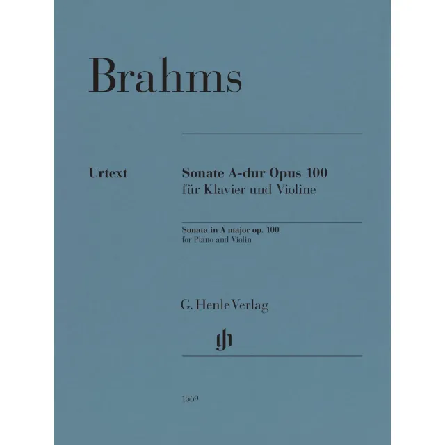 Henle Brahms Sonate A-Dur op. 100 Noten Violine Klavier