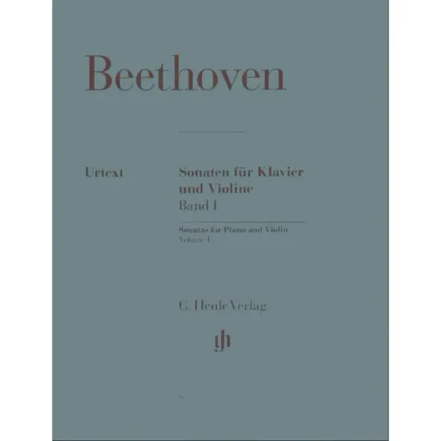 Henle Beethoven Violinsonaten Band 1 Violine Klavier Urtext Rostal