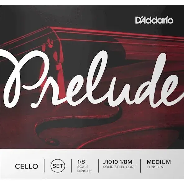 D'Addario Prelude Cello Saiten Set 1/8 mittel