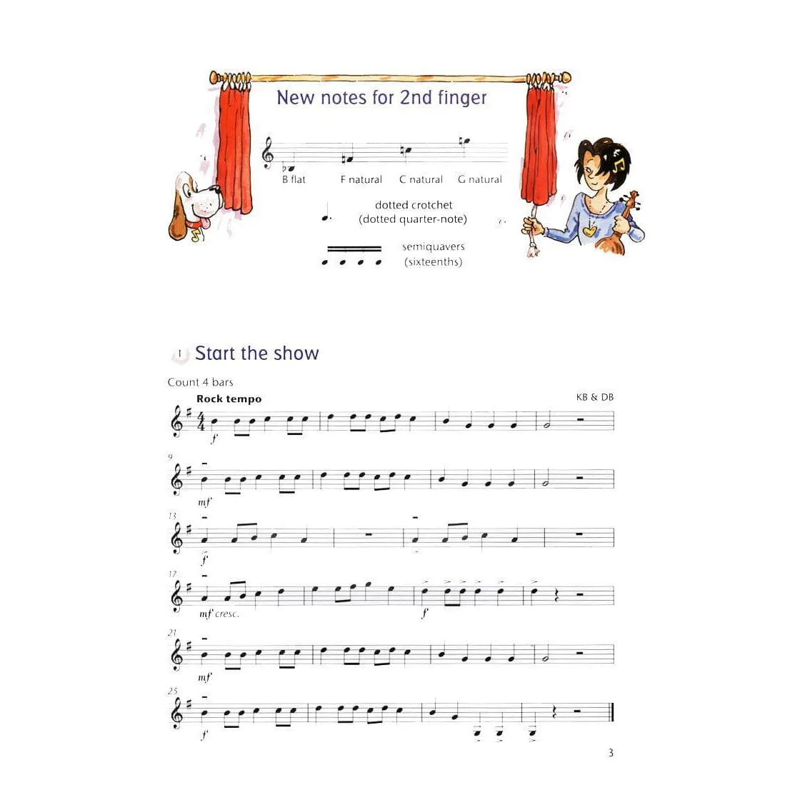 Oxford Fiddle Time Runners Book 2 Violinschule sehr leichte Stücke