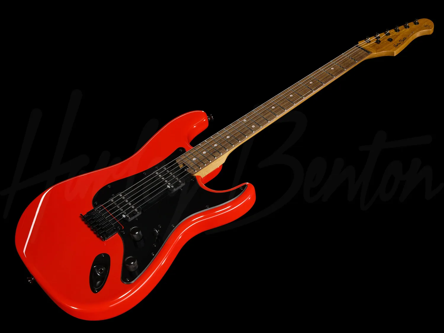 Harley Benton Rock Series ST-Modern HH RR E-Gitarre Rot Metallic