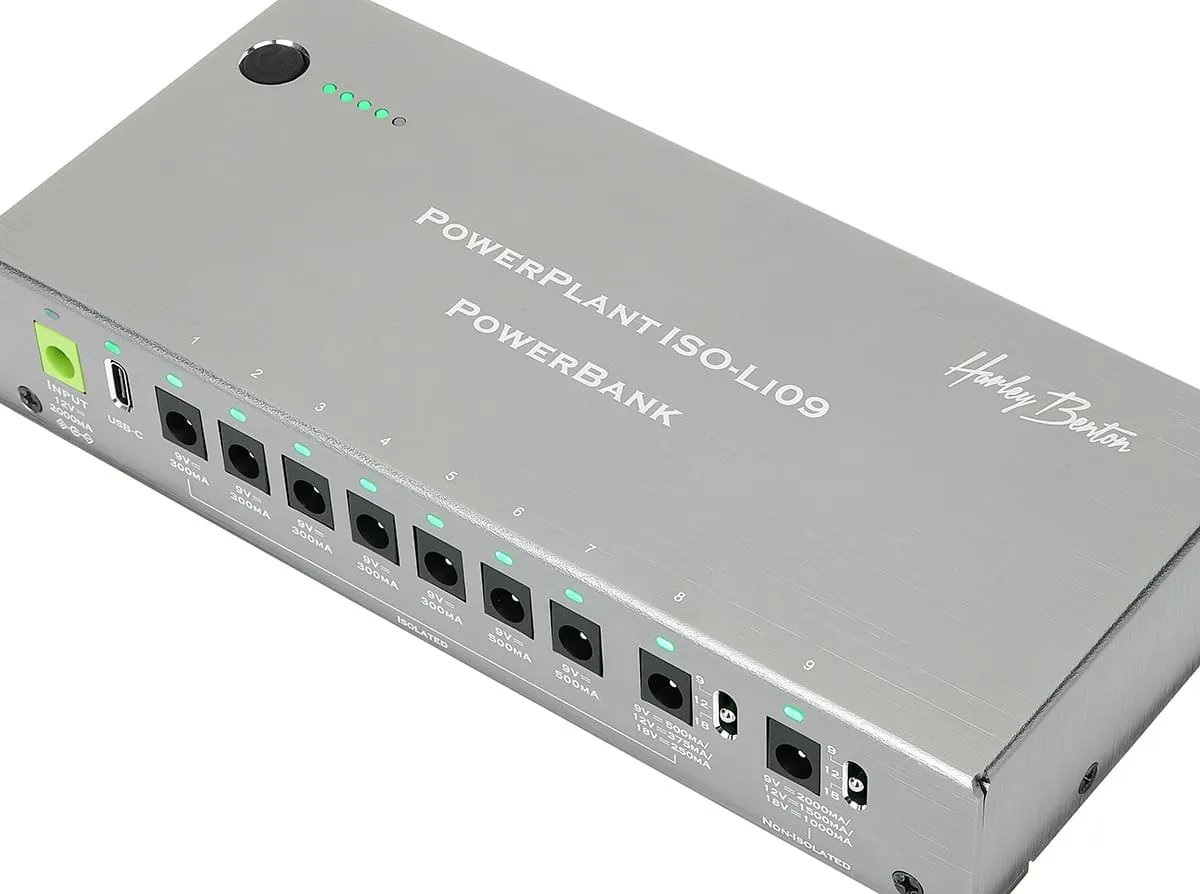 Harley Benton Standard PowerPlant ISO-Li09 Pedalboard-Powerbank