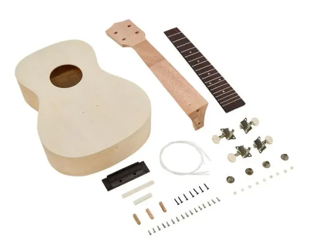 Harley Benton DIY-Kit Concert Ukulele-Bausatz Konzert