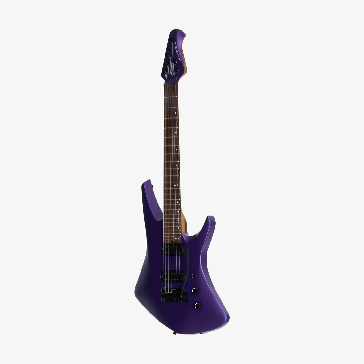 Sterling Kaizen 7 E-Gitarre Firemist Purple Satin