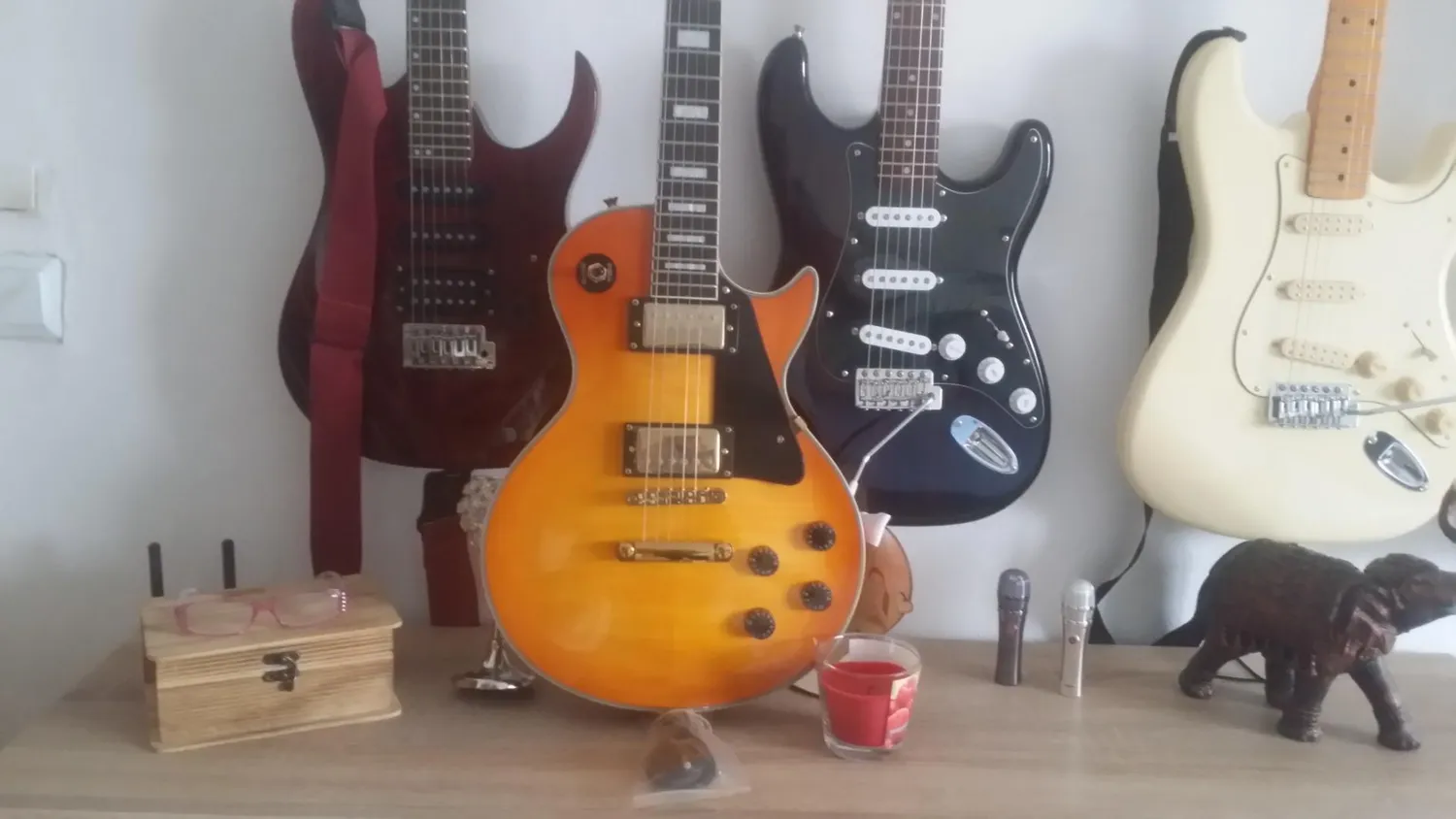 Rocktile Pro L-200OHB E-Gitarre Orange Honey Burst